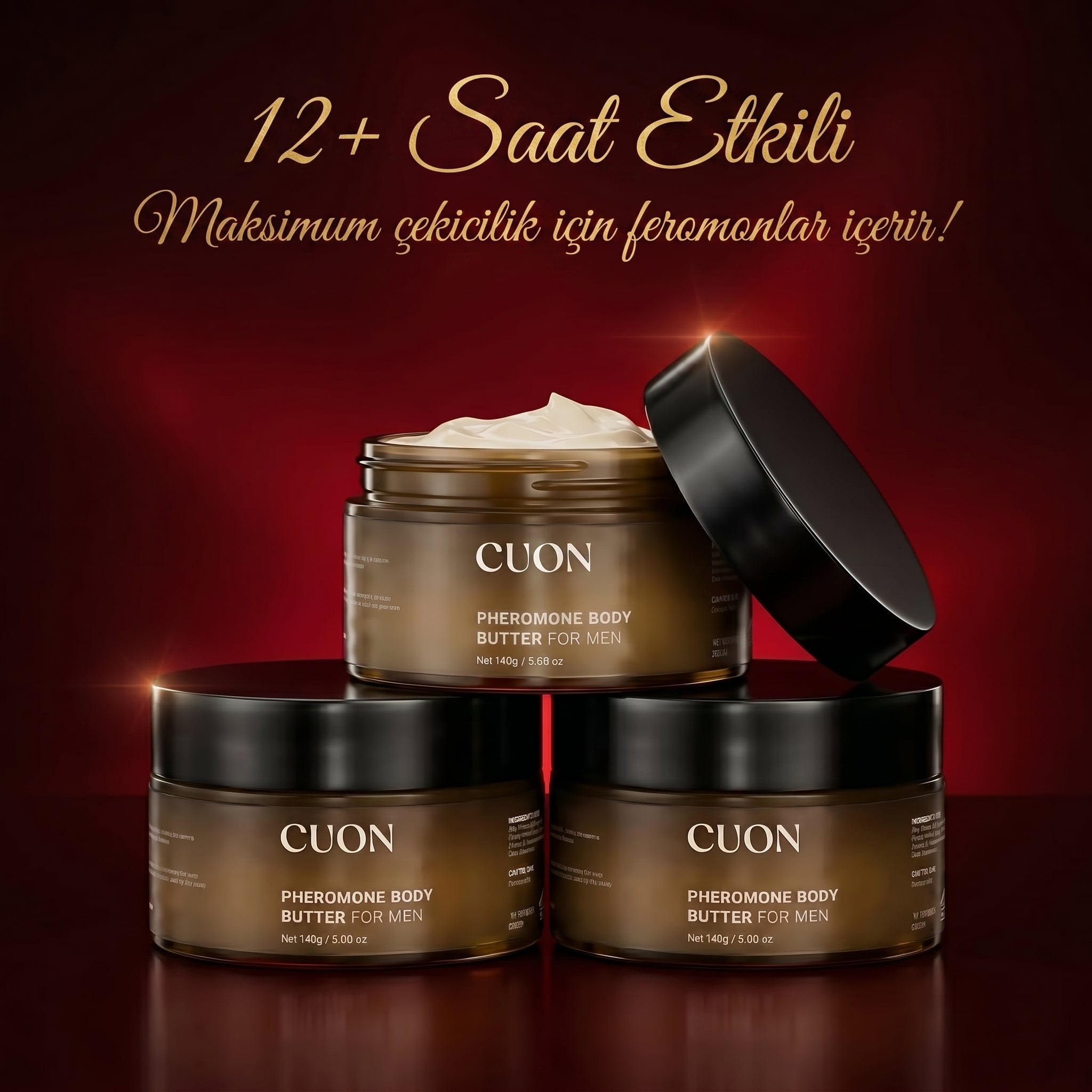 CUON Lüks Koku Esanslı ve Feromon Destekli Erkek Bakım Kremi
