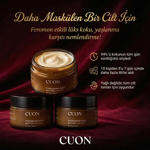 CUON Lüks Koku Esanslı ve Feromon Destekli Erkek Bakım Kremi